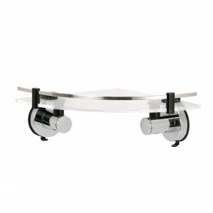 6911996 Acrylic Corner Shelf